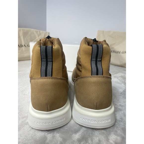 Canada Goose White Label Cypress Puffer Boots New W/ Box Sandal Wood White Sz 9 - Picture 7 of 16